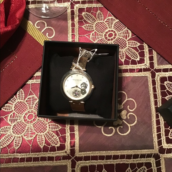 Coach Ladies Park Crystal Watch - Picture 8 of 9